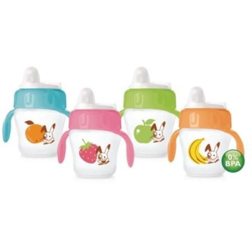 Avent SCF606/01 Avent Avent Decorated Cup 200Ml 6M+ Soft Spout With Handles