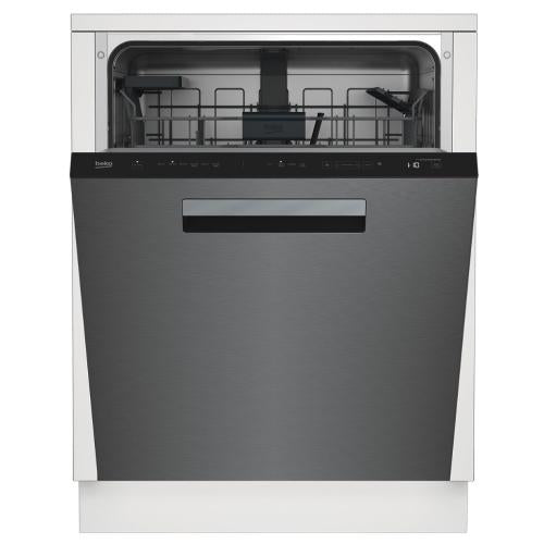 Beko 7621869580 Tall Tub - 24 Inch Top Control Dishwasher - DDT36430XIH