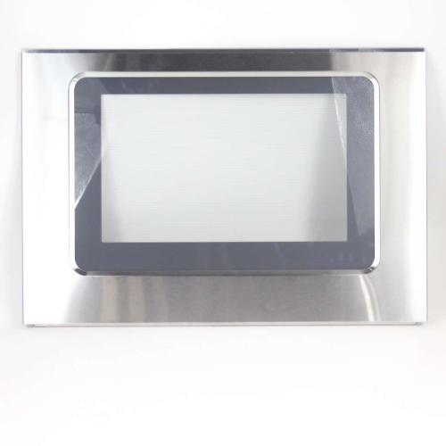 Whirlpool Range Oven Door Outer Panel Assembly (Stainless) - WPW10330077