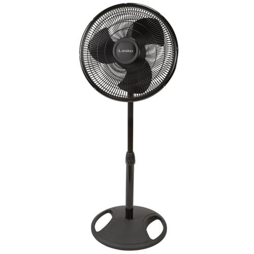 Lasko S16500 18-Inch 4-Speed Remote Control Large Room Stand Fan