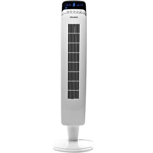 Midea FZ1010JRH 3-Speed Oscillating Pedestal Tower Fan