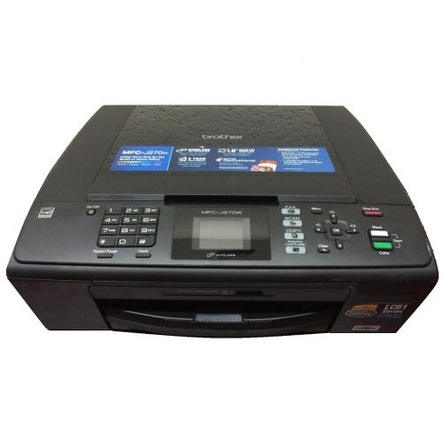 Brother MFCJ270W Compact Inkjet All-In-One With Fax And Wireless Networking
