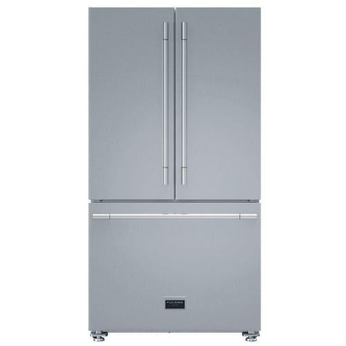 Beko 7295344580 36 Inch Freestanding Counter Depth French Door Refrigerator - F6FBM36S1