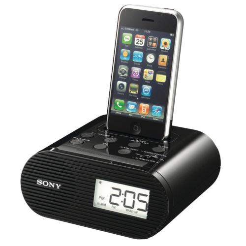 Sony ICFC05IPBLK Clock Radio For Ipod (Black)