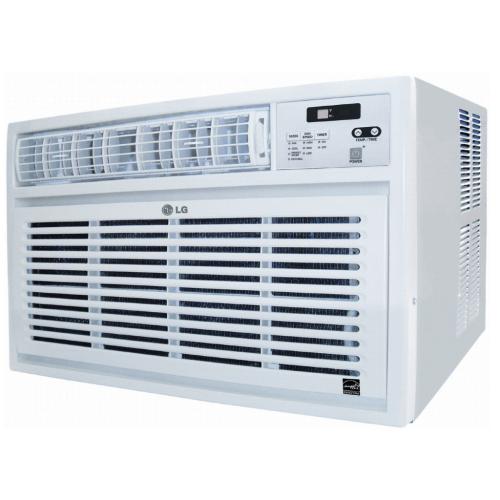 LG LW2412ER 24,000 BTU Room Air Conditioner with 9.4 EER, 7.8 Pts/Hr Dehumidification, 24 Hour Timer, Auto Restart, Energy Saver, Remote Control and 230/208 Volts