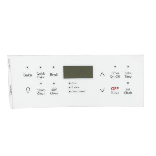 Electrolux Overlay,Clock,White,Es334Isb - 316419379