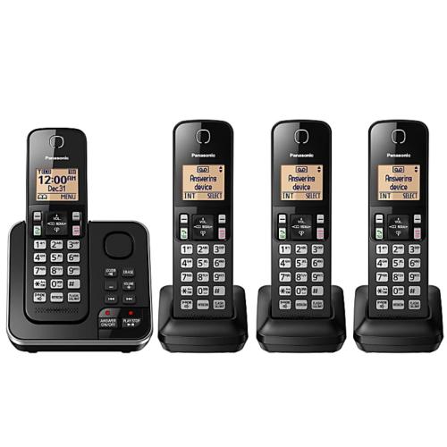Panasonic KXTGC364B Cordless Phone