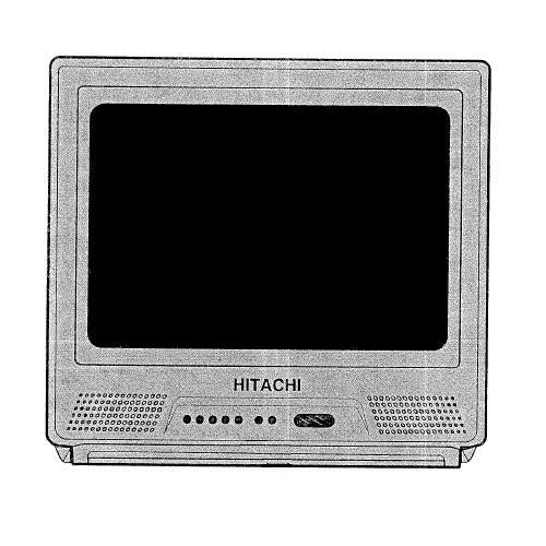 Hitachi 27CX29B Crt Color Television