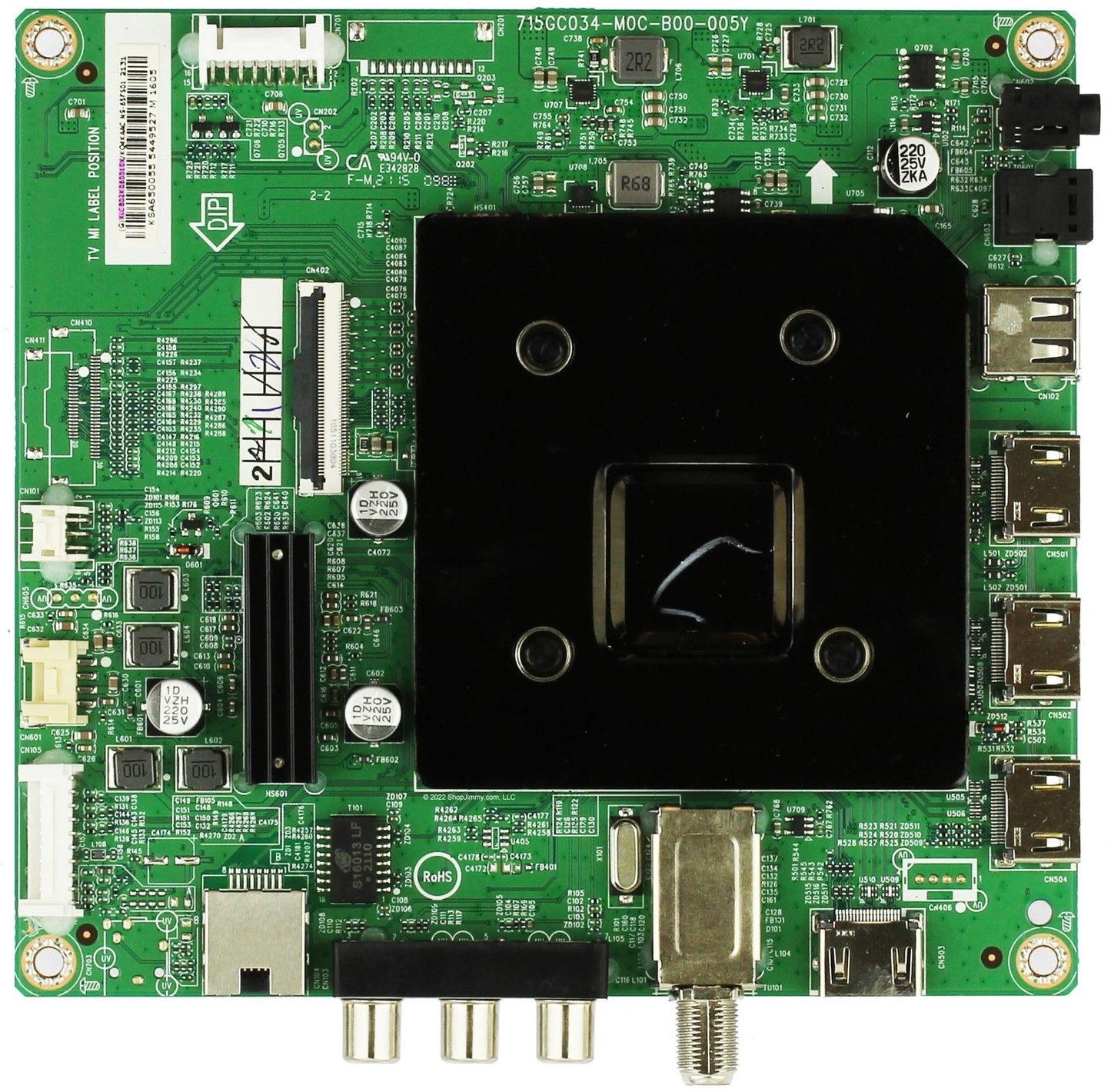 Insignia Television Main Board - 756TXLCB02K060010X