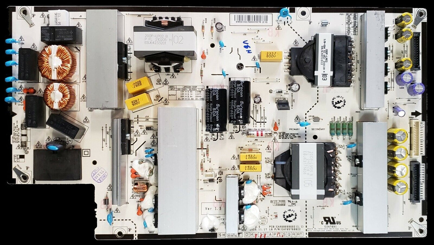 LG Power Supply Assembly - EAY65768822