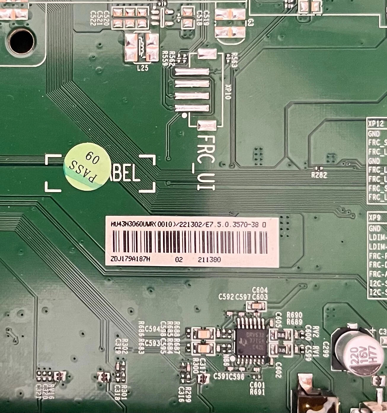 Insignia Television Main Board - 240796